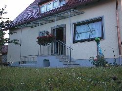 Vordach Komplett